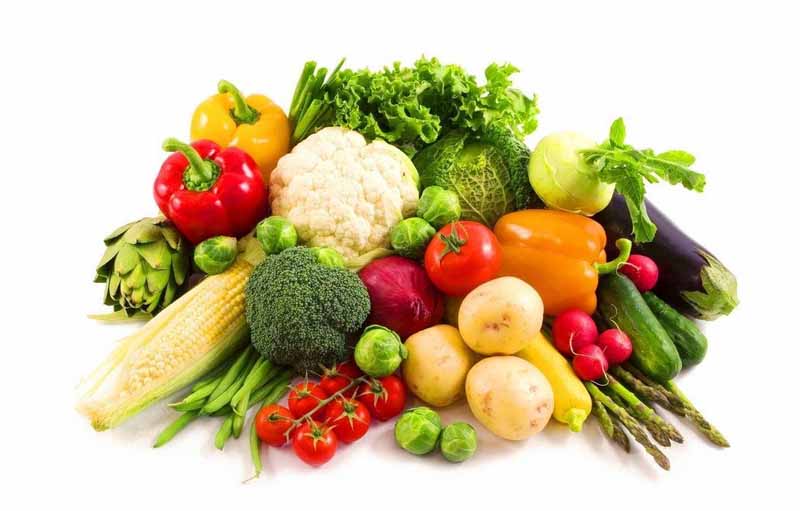 Bổ sung nhiều hoa quả, rau xanh bổ sung dinh dưỡng cho cơ thể