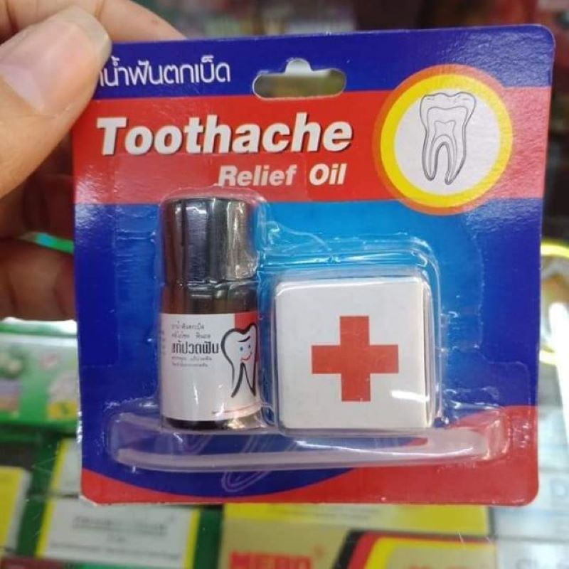 Toothache Relief Oil là sản phẩm trị sâu răng nổi tiếng ở Thái Lan