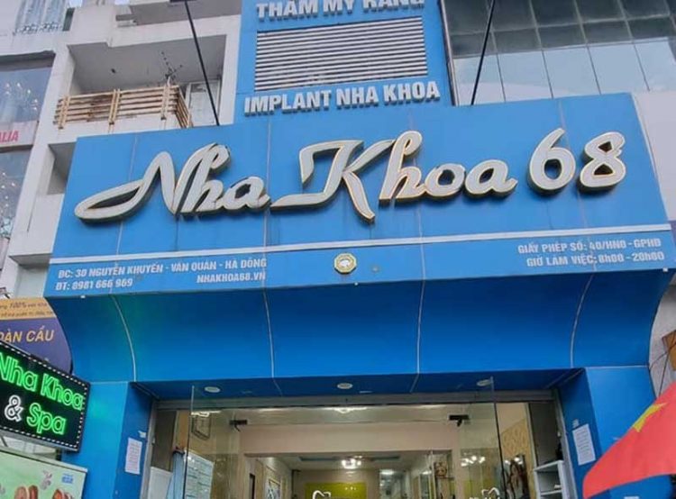 Nha khoa 68 tại khu vực Hà Đông